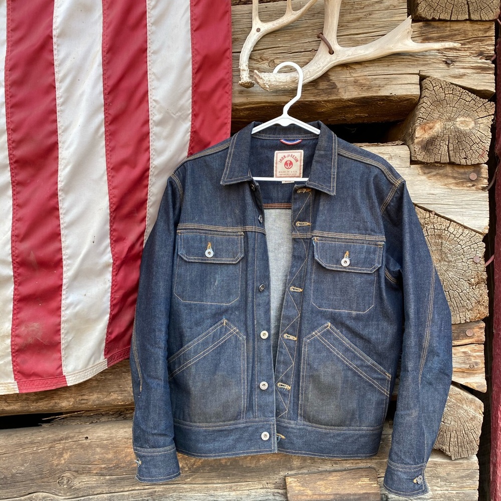 Iron and Resin Selvedge Denim Jacket